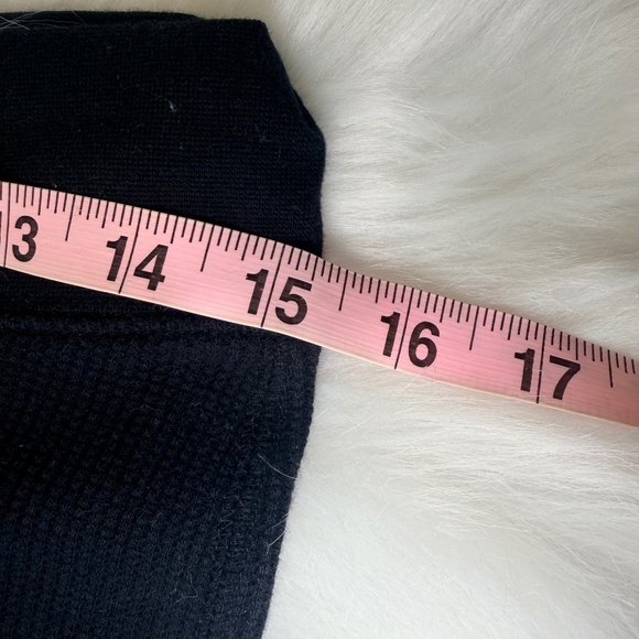 Guess Black Waffle Lounging Pants/Drawstring Waist - Picture 8 of 14